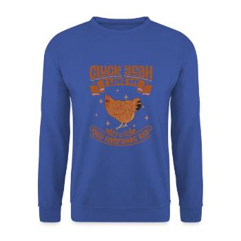 Ich liebe mein New Hampshire - Unisex Pullover - Royalblau - Vorne - Alina (178cm) & Michal (187cm)