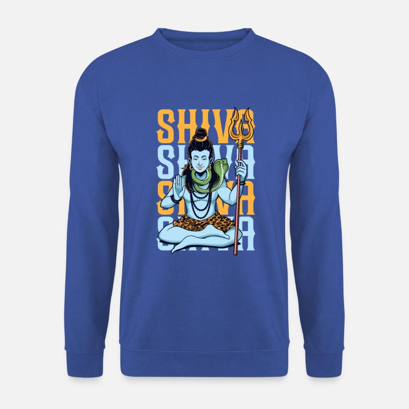 Hindu Gott - Shiva - Unisex Pullover - Royalblau