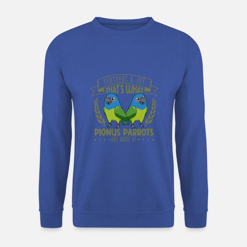 Feathers and joy - Red-rumped parrot - Unisex Sweatshirt - royal blue
