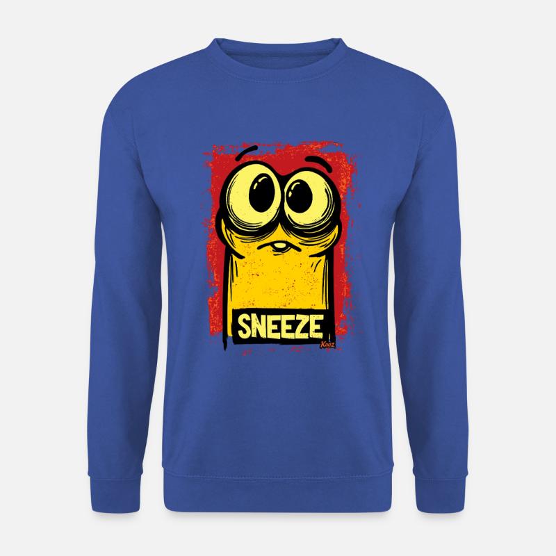 Kleines Monster – Gleich wird geniest! - Unisex Pullover - Royalblau