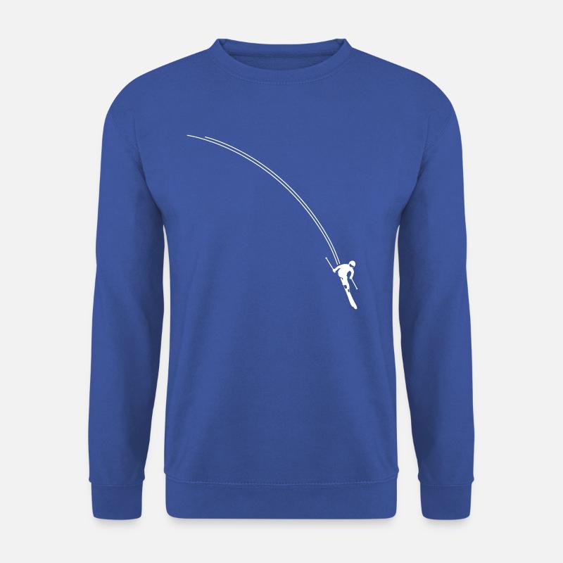 Skifahrer - Unisex Pullover - Royalblau