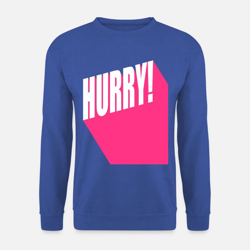 Eile! - Unisex Pullover - Royalblau