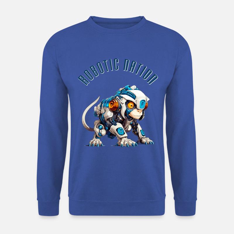 Roboter-Nation 4 - Unisex Pullover - Royalblau