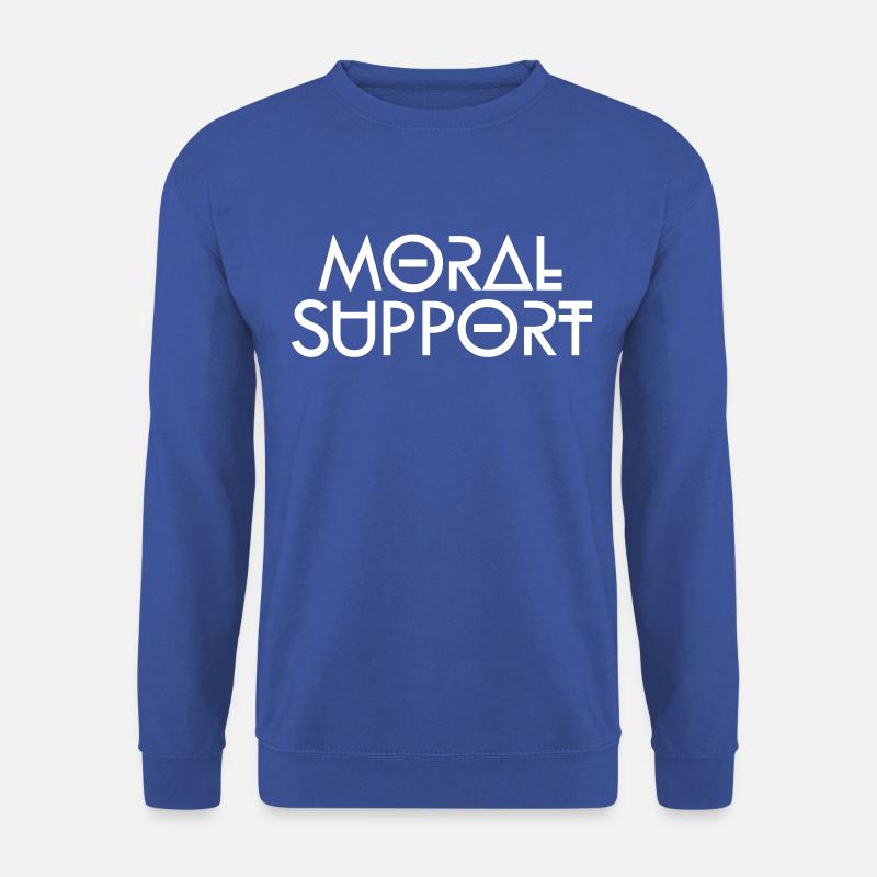 Moralische Unterstützung - Unisex Pullover - Royalblau