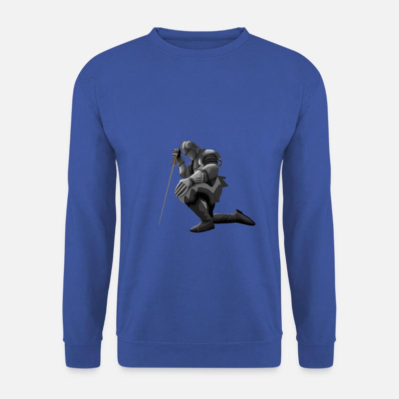 kniender Ritter - Unisex Pullover - Royalblau