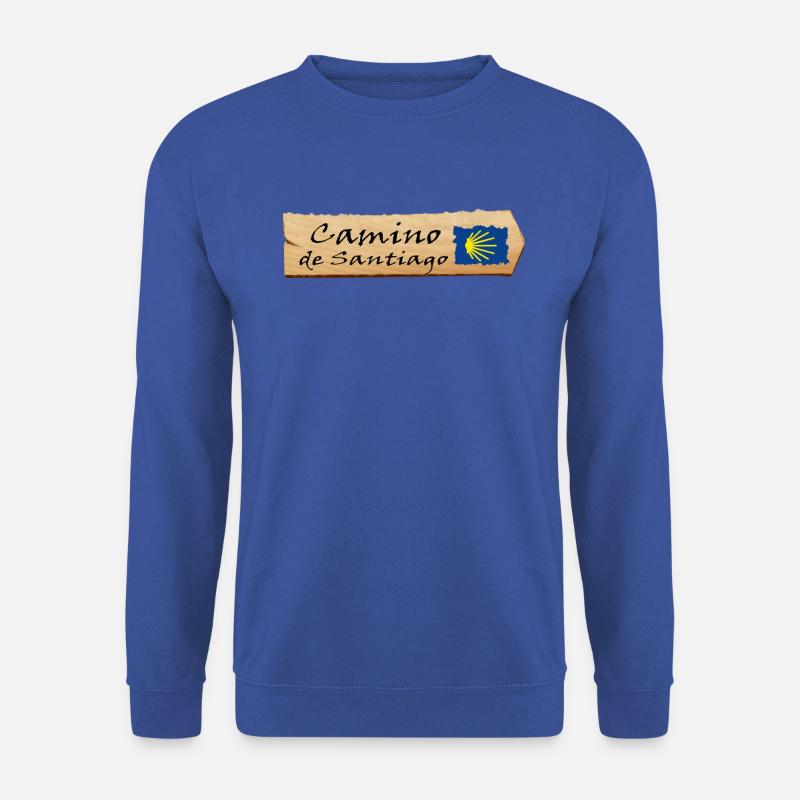 Chemin de Saint-Jacques - Sweat-shirt Unisexe - bleu royal