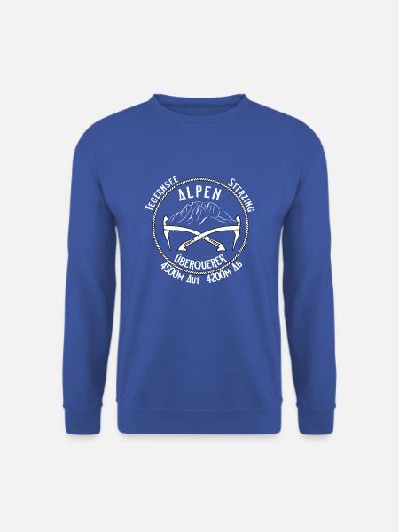 Alpenüberquerer - Unisex Pullover - Royalblau