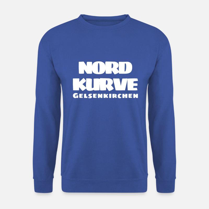 Nord Kurve Gelsenkirchen Fußball Geschenk - Unisex Pullover - Royalblau