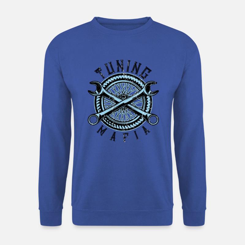 Tuning mafia reifen - Unisex Pullover - Royalblau