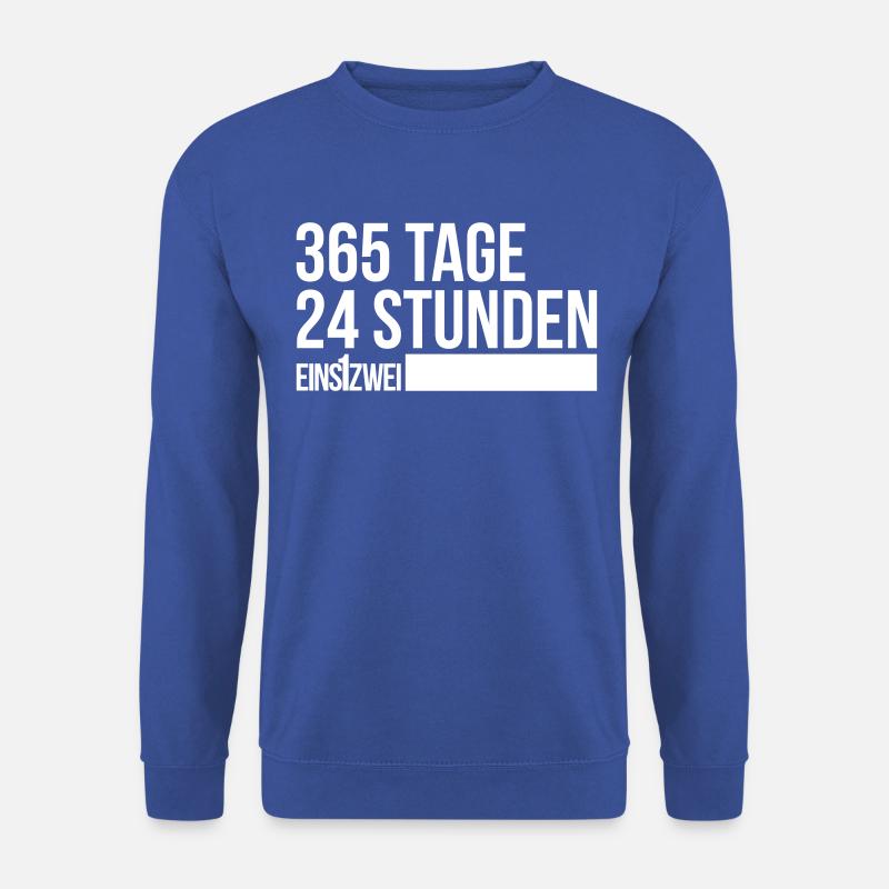 365 - 24 - Unisex Pullover - Royalblau