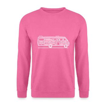 camper - Unisex Sweatshirt - pink - Front