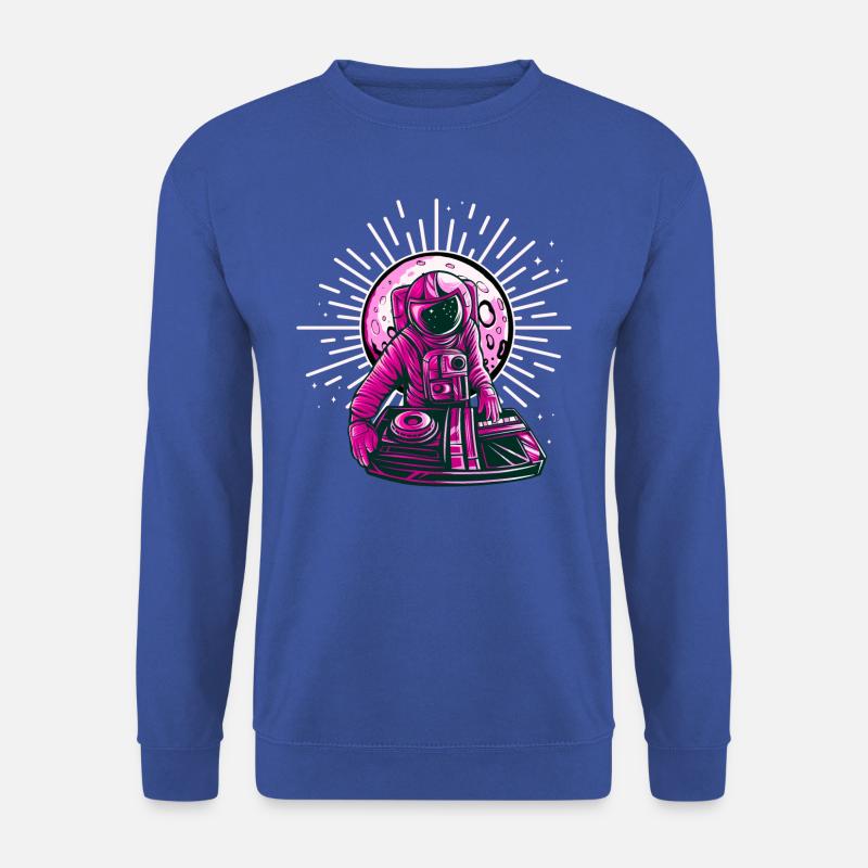 Space DJ Psychédélique - Sweat-shirt Unisexe - bleu royal