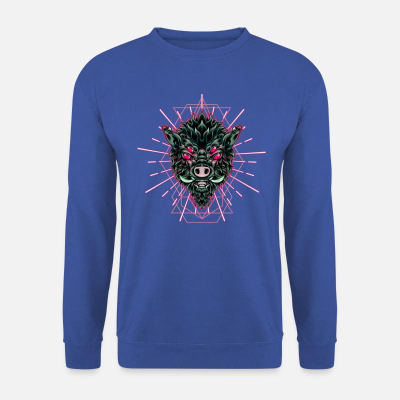 Boar Wildschwein - Unisex Pullover - Royalblau