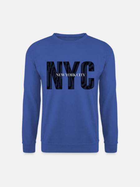 NYC New York City - Sweat-shirt Unisexe - bleu royal