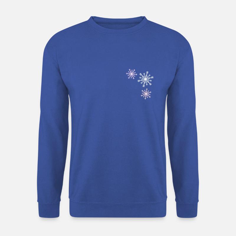 Schneeflocke - Unisex Pullover - Royalblau