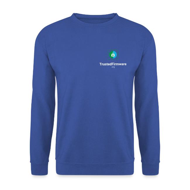 TrustedFirmware Logo vertical white