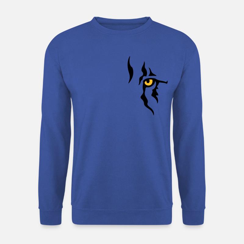 Œil de lion (gauche) - Sweat-shirt Unisexe - bleu royal