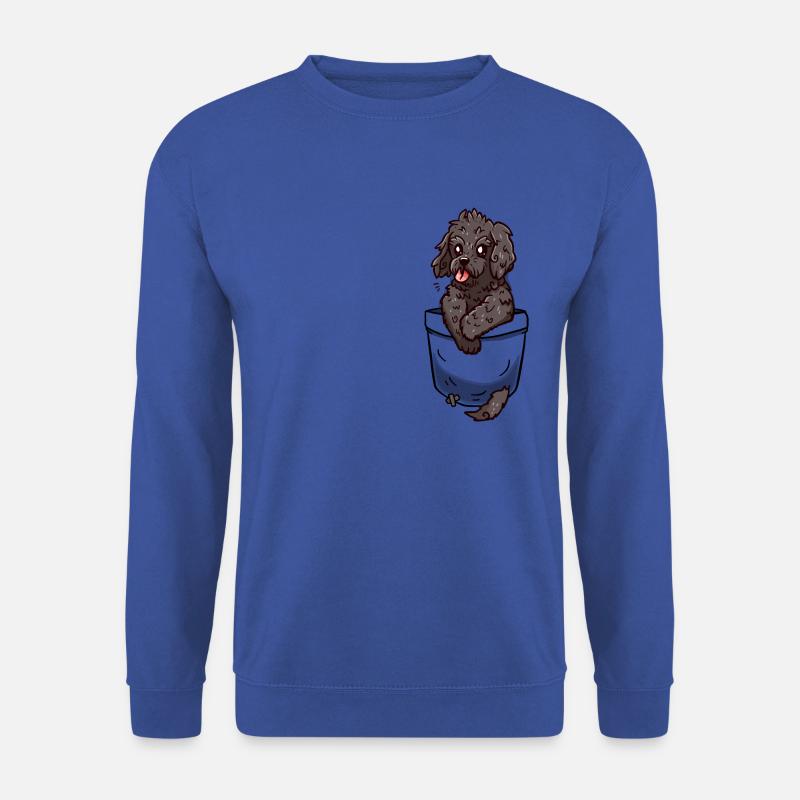 Tasche Cockapoo - Unisex Pullover - Royalblau