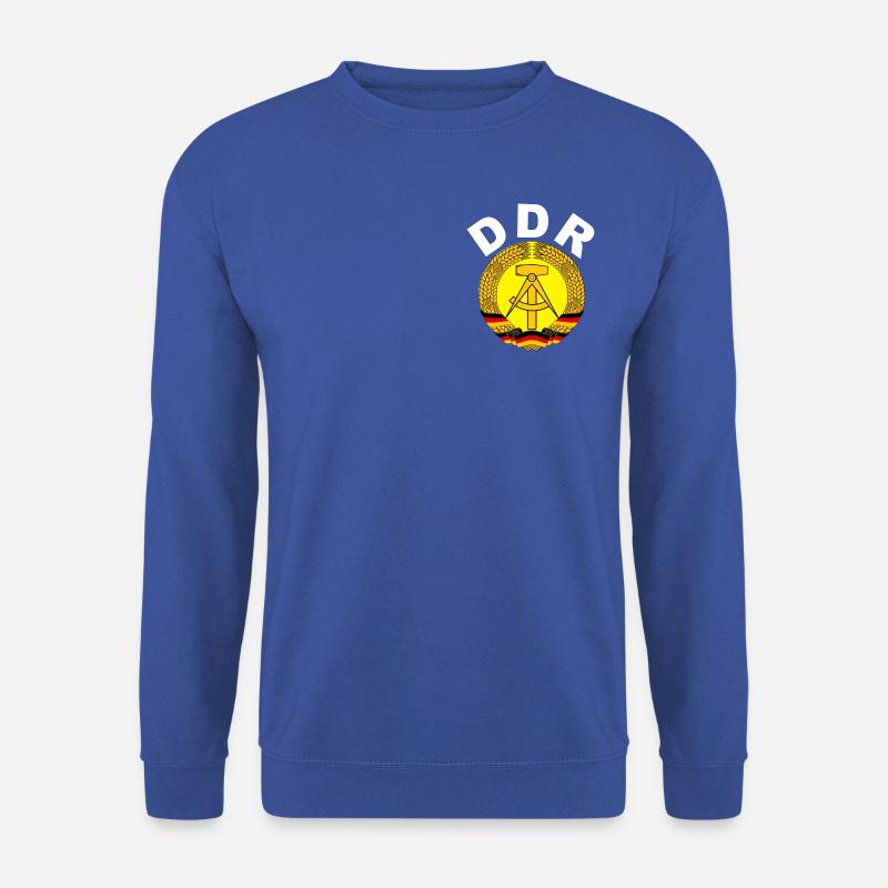 DDR Emblem - Unisex Pullover - Royalblau