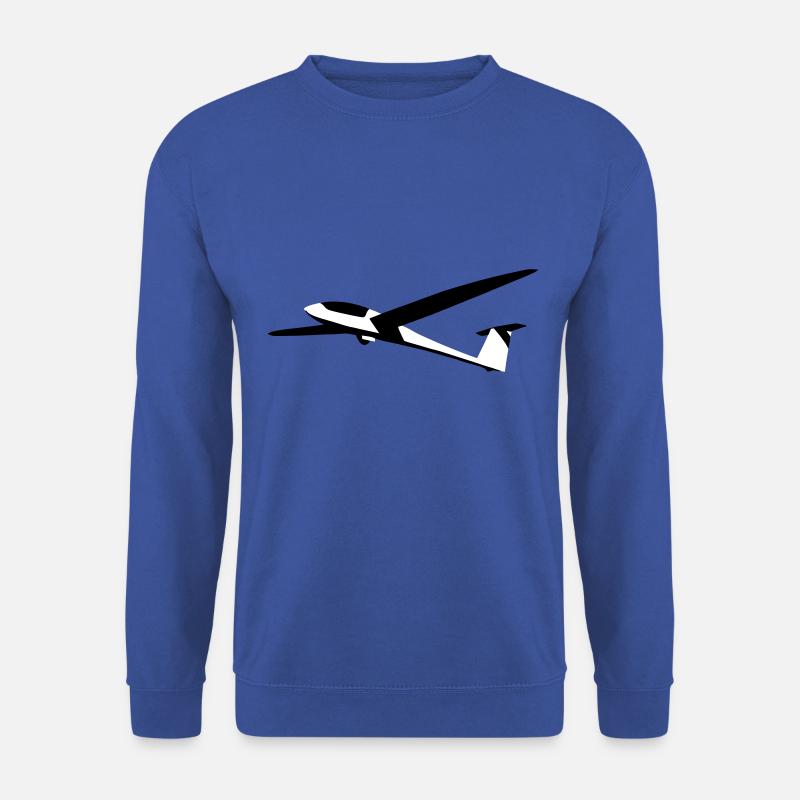 Planeur Planeur Planeur Pilote - Sweat-shirt Unisexe - bleu royal