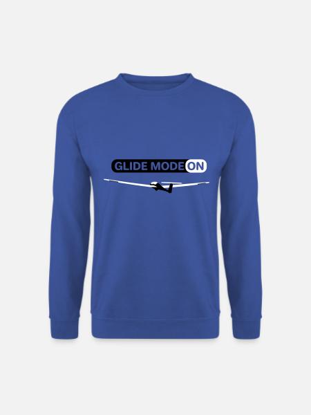 Glider Gliding Gliding Glider - Unisex Sweatshirt - royal blue