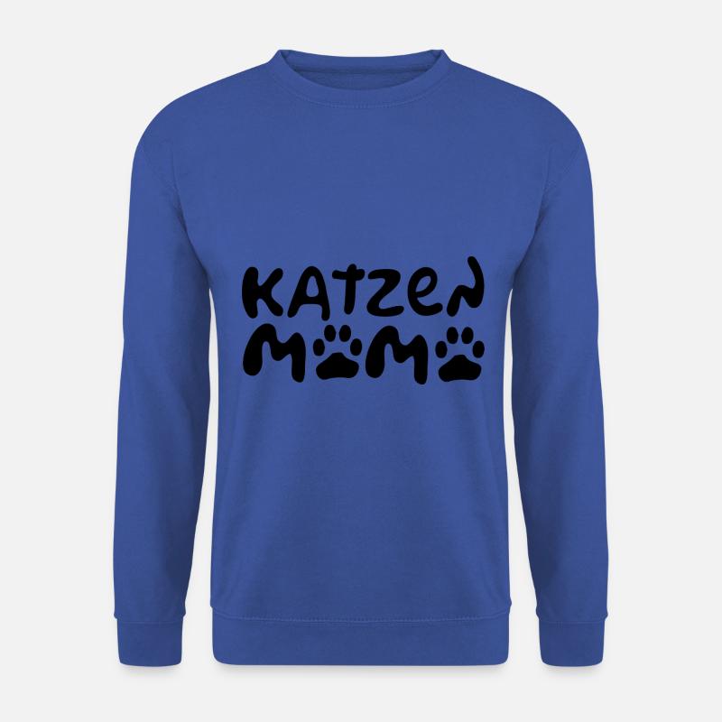 Katzenmama - Unisex Pullover - Royalblau