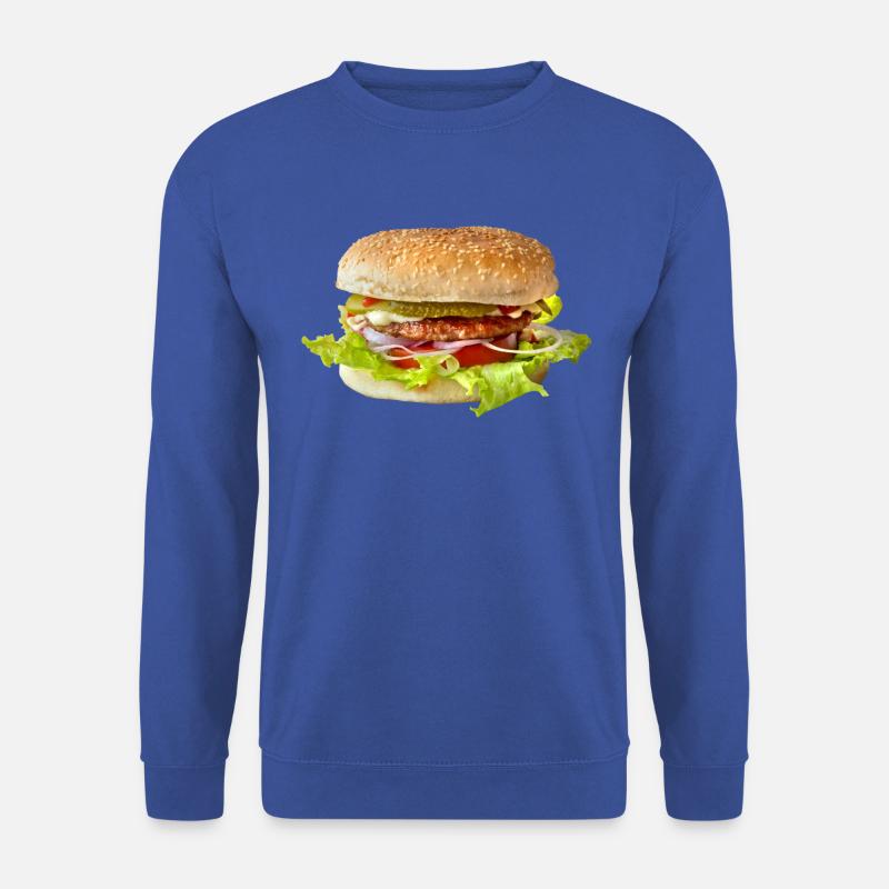 hamburger - Unisex Sweatshirt - royal blue