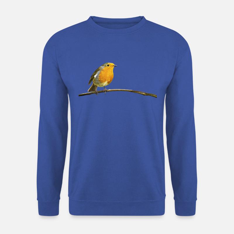 Rotkehlchen - Unisex Pullover - Royalblau