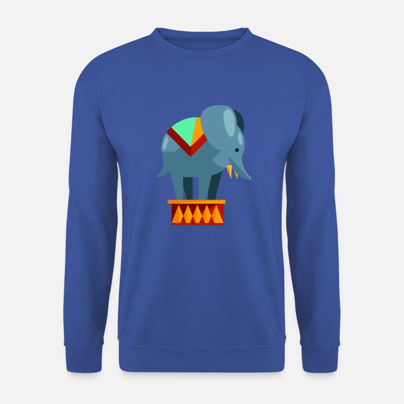 Circus elephant - Unisex Sweatshirt - royal blue