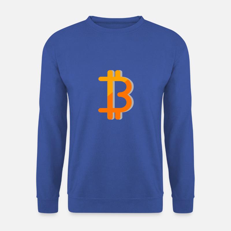 bitcoin - Unisex Pullover - Royalblau