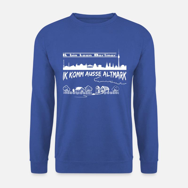 Ik bin keen Berliner - Unisex Pullover - Royalblau