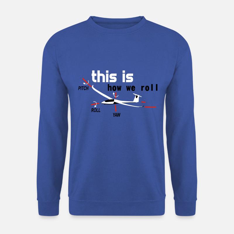 Planeur Planeur Planeur Planeur Pilote - Sweat-shirt Unisexe - bleu royal