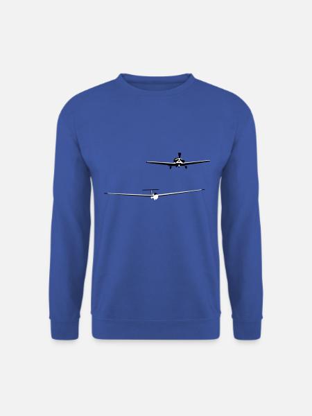 Fschlepp Flugzeug Pilot Flieger Motorflugzeug - Unisex Pullover - Royalblau