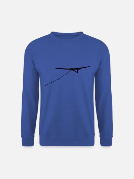 Planeur Planeur Planeur Pilote - Sweat-shirt Unisexe - bleu royal