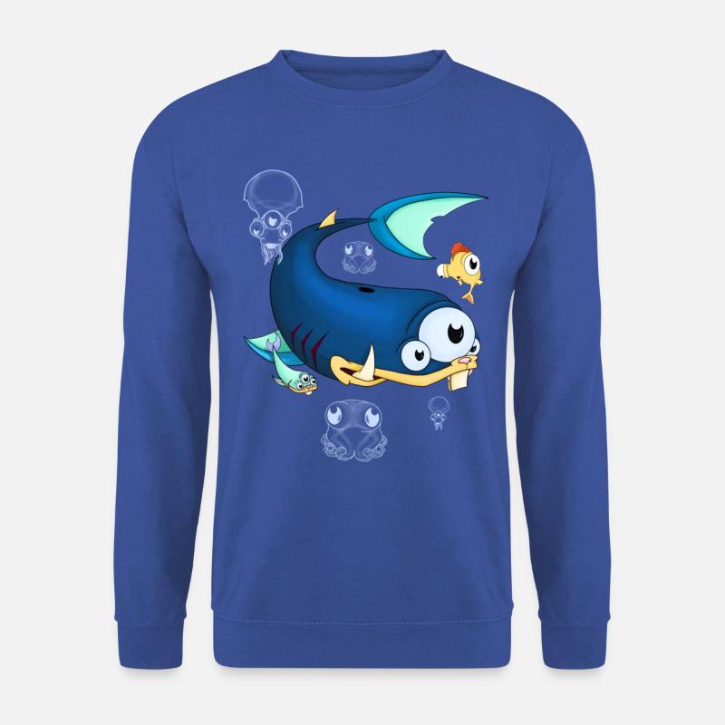 Meereswelt - Unisex Pullover - Royalblau