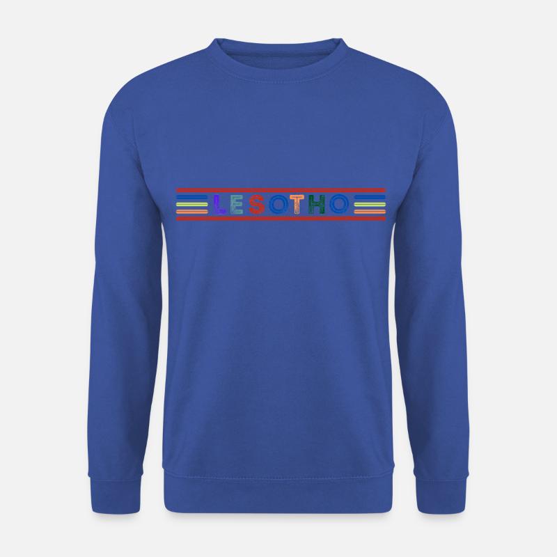 LESOTHO - Unisex Pullover - Royalblau