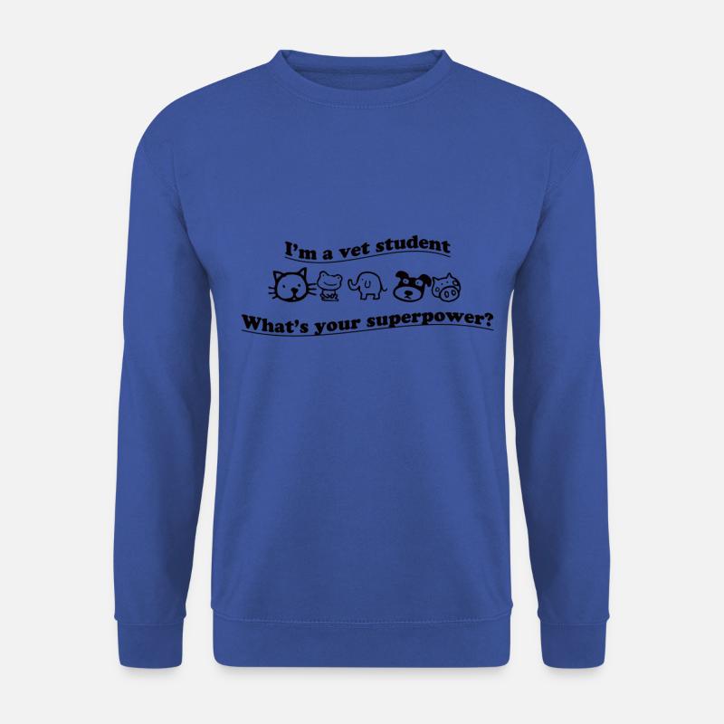 vet student - Unisex Pullover - Royalblau