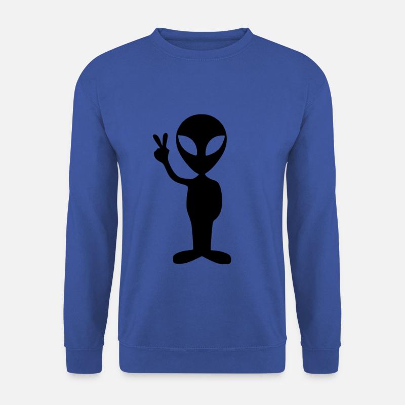 Alien - Unisex Pullover - Royalblau