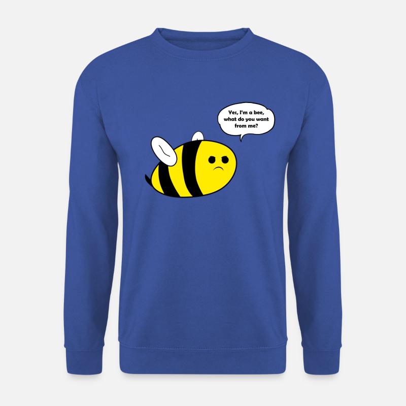Thick bee bee gift - Unisex Sweatshirt - royal blue