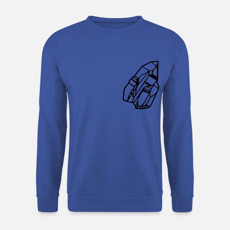 Icon Edelstein Motiv Geschenk Idee - Unisex Pullover - Royalblau