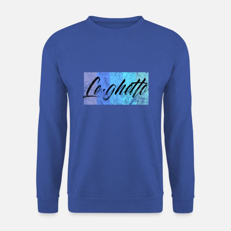 Ghetto - Unisex Pullover - Royalblau
