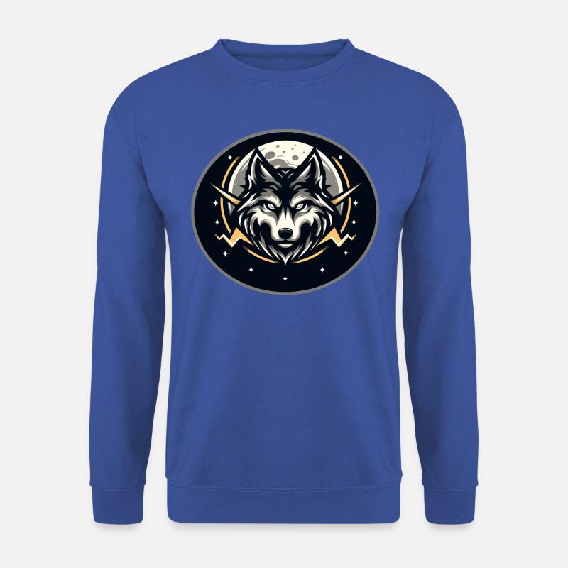 Wolf8 - Unisex Pullover - Royalblau