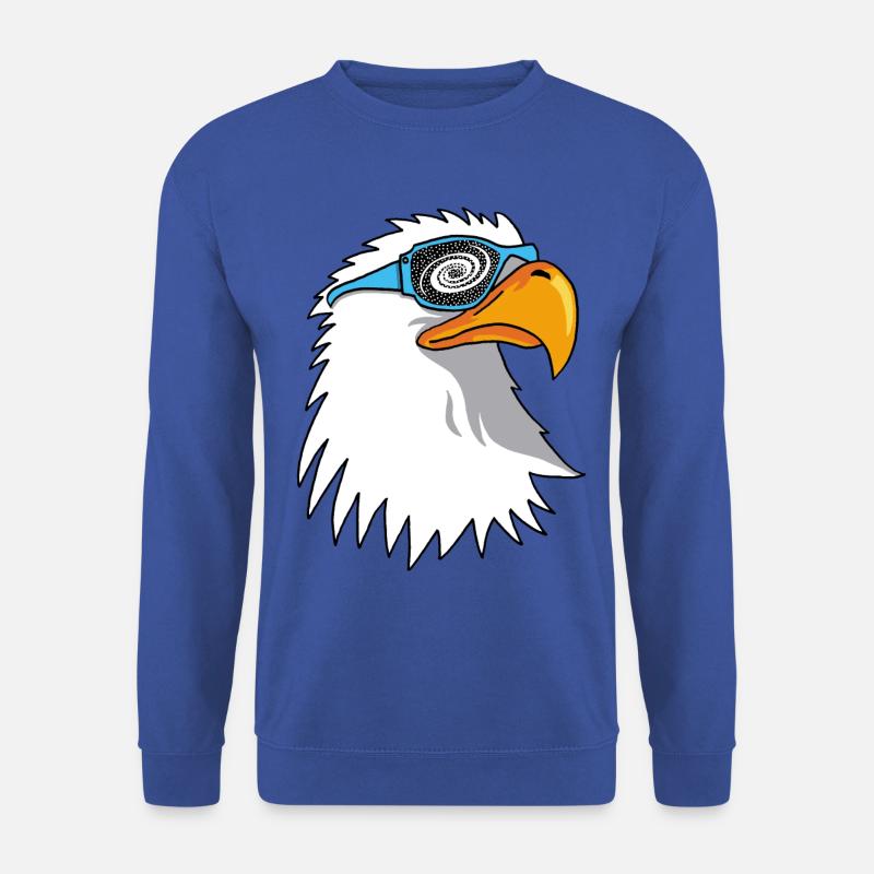 Eagle und Galactic Goggles - Unisex Pullover - Royalblau