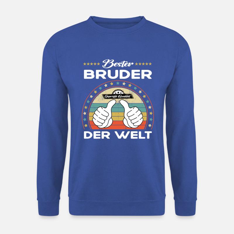 Bester bruder der Welt - Unisex Pullover - Royalblau