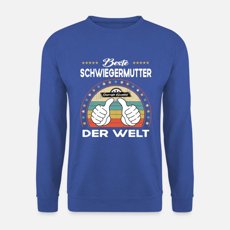 Beste schwiegermutter der Welt - Unisex Pullover - Royalblau