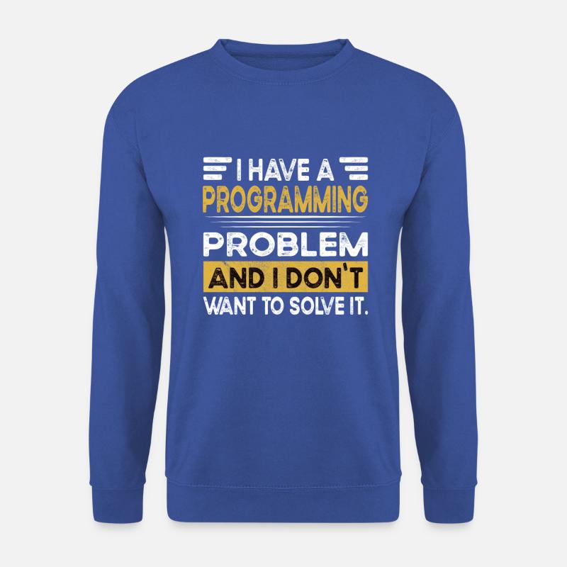 Programming is my hobby - Unisex Sweatshirt - royal blue