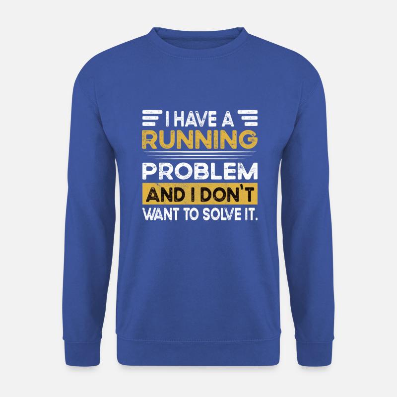 Running is my hobby - Unisex Sweatshirt - royal blue