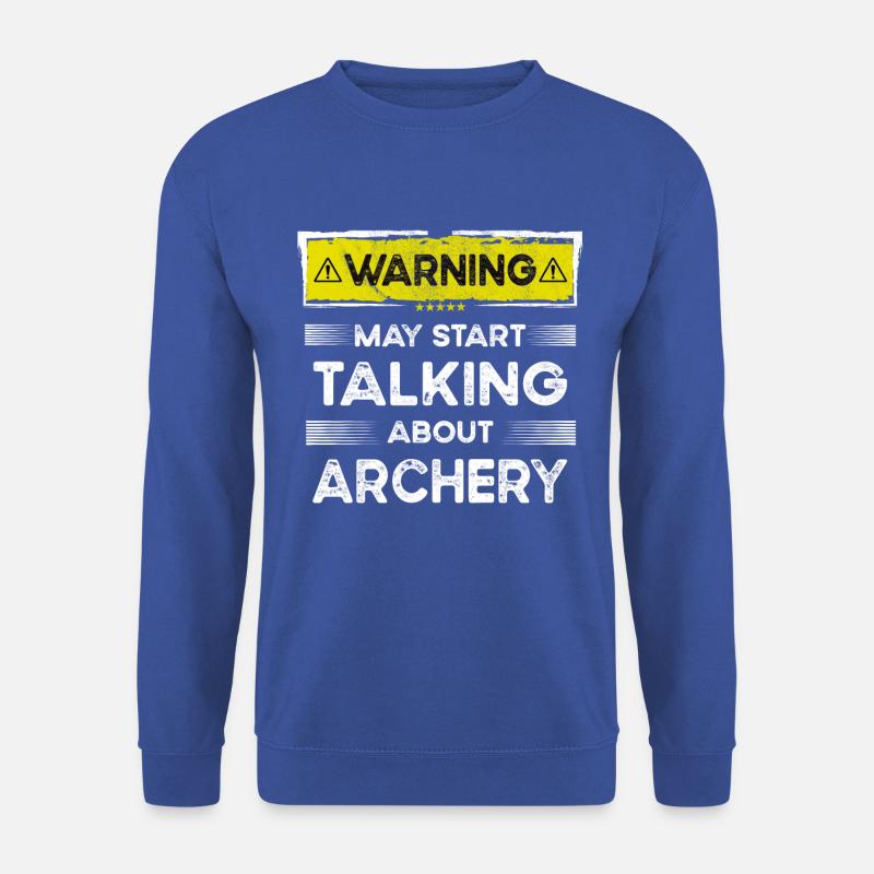 Talking about Archery funny - Unisex Sweatshirt - royal blue