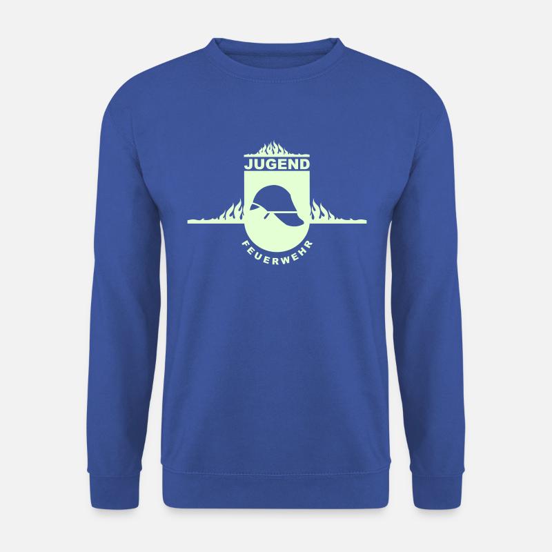 Jugend Feuerwehr - Unisex Pullover - Royalblau