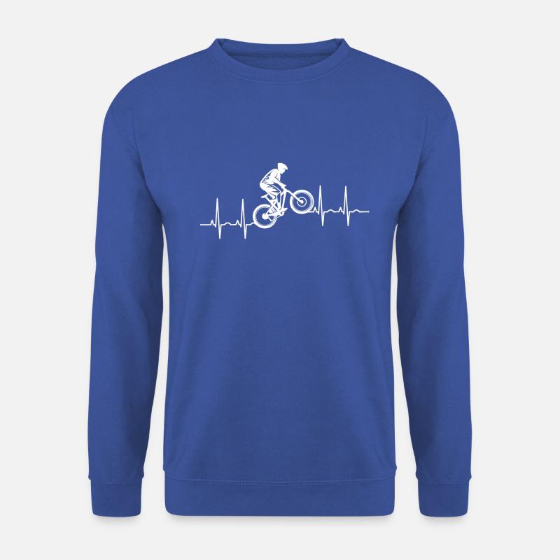 mountainbike - Unisex Pullover - Royalblau